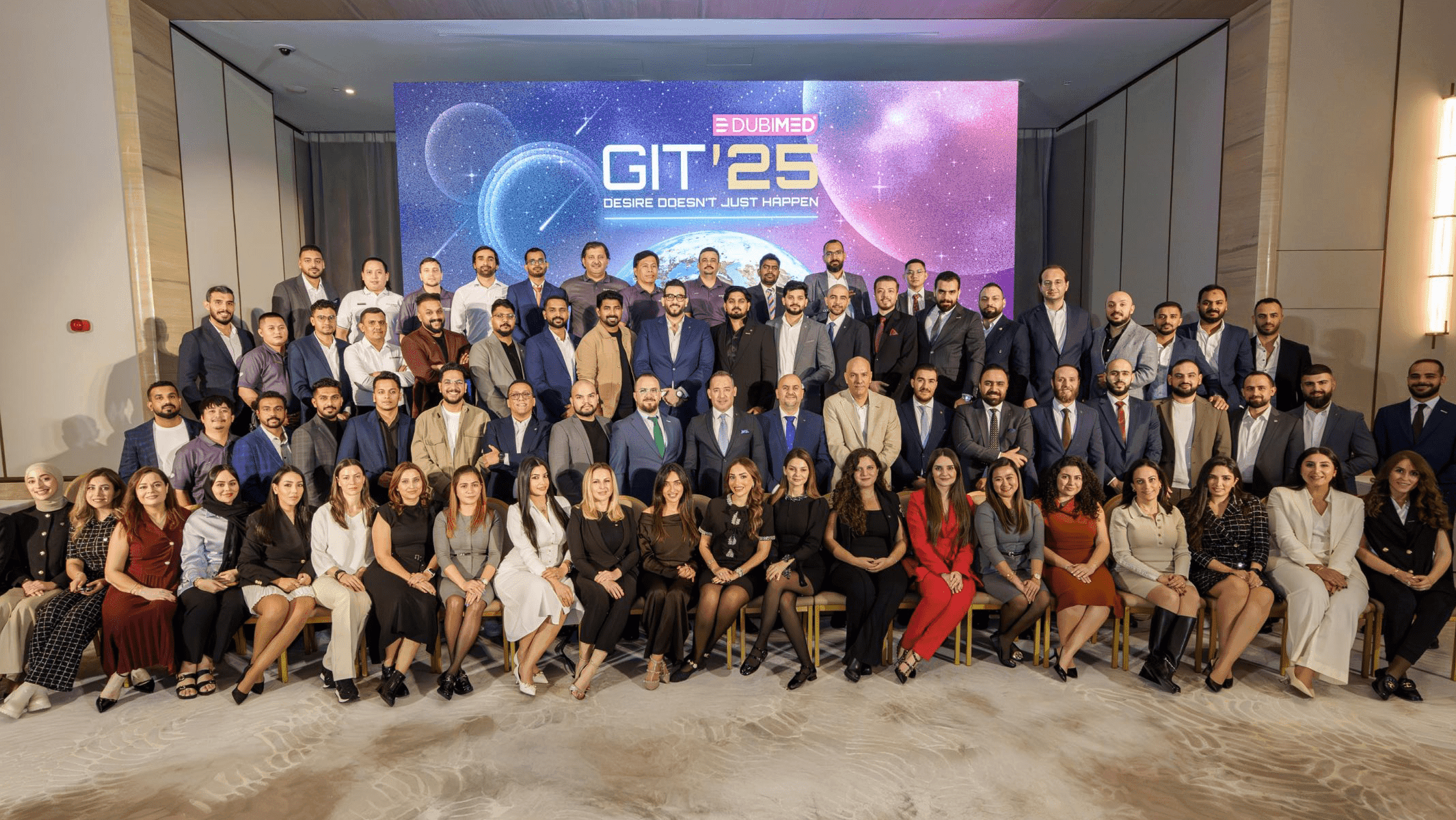 About Us Banner - DUBIMED Team Photo GIT25