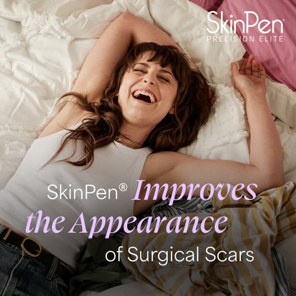SkinPen improves the appearance of surgical scars